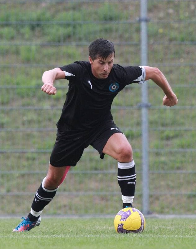Football. Polish Cup. Naprzod Lipiny - Reprezentacja Slaskich Oldboyow. 22.08.2014