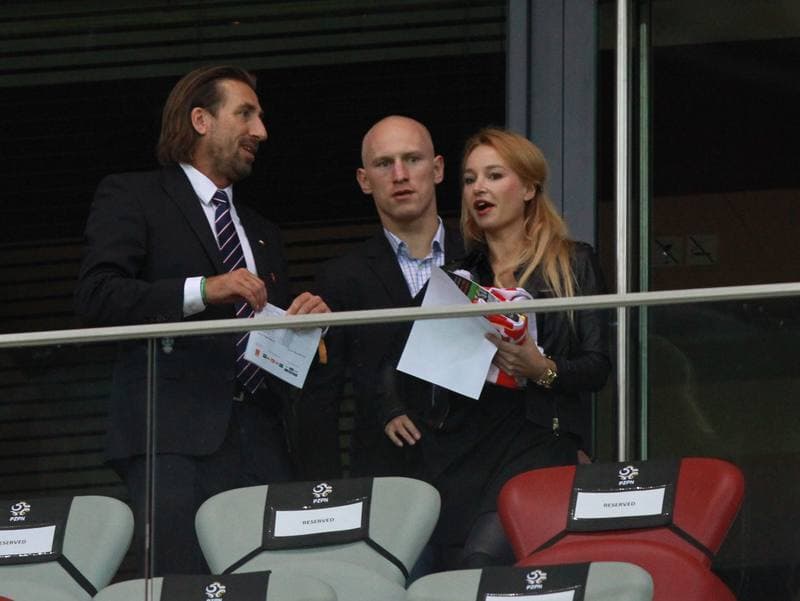 Football. 2014 FIFA World Cup Qualifiers. Poland - Montenegro. 06.09.2013