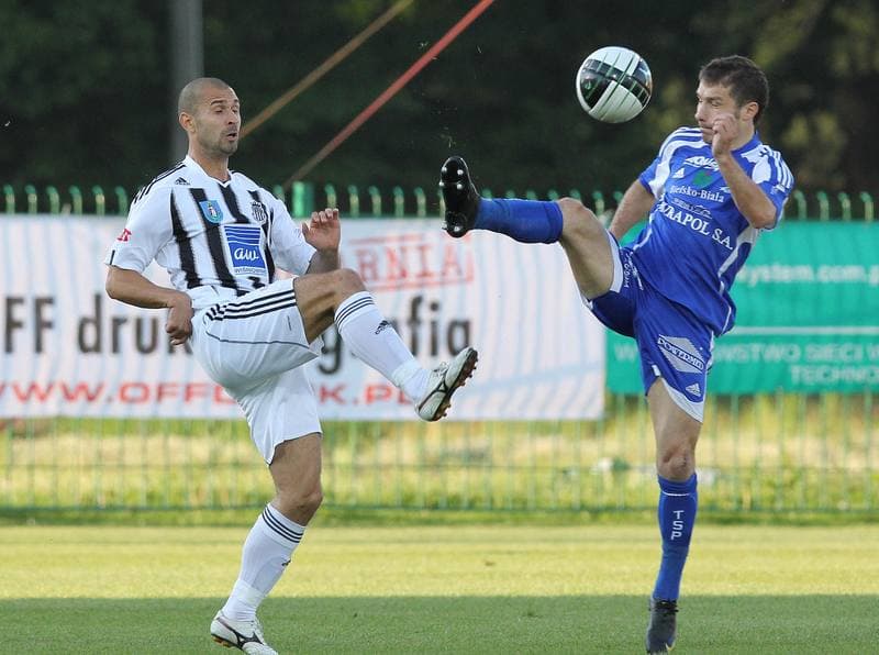 Football. I liga. Podbeskidzie Bielsko-Biala - Sandecja Nowy Sacz. 25.05.2011
