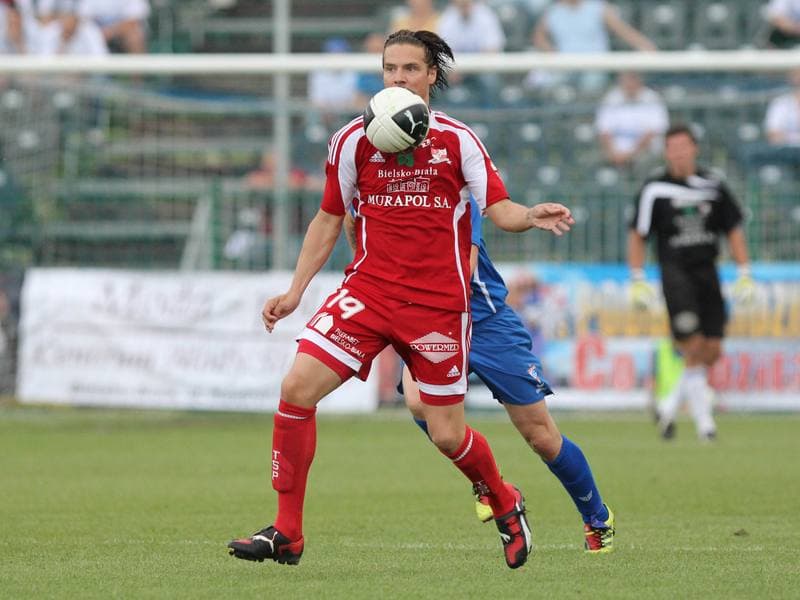 Football. I liga. Podbeskidzie Bielsko-Biala - Gornik Zabrze. 20.03.2010