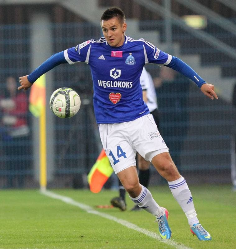 Football. PKO BP Ekstraklasa. Piast Gliwice - Ruch Chorzow. 27.11.2015