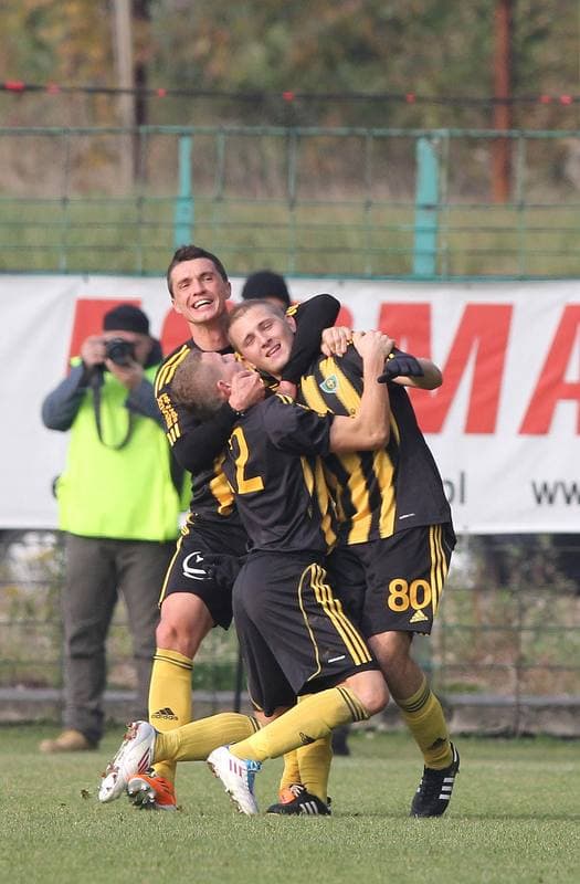 Football. I liga. GKS Katowice - Piast Gliwice. 23.10.2011