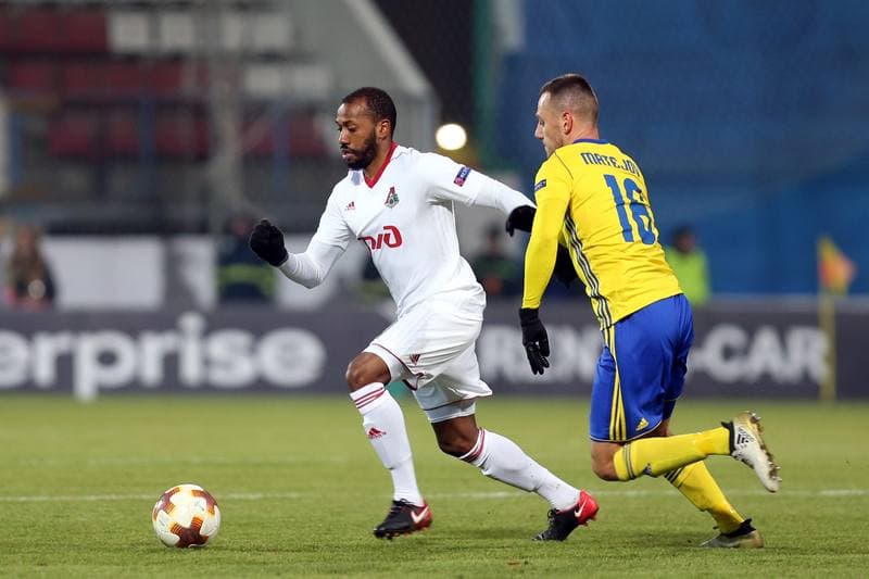 Football. Europa League. FC Zlin - Lokomotiv Moscow. 07.12.2017