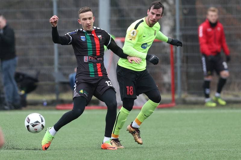 Football. Sparing. GKS Tychy - SFC Opava. 02.02.2018