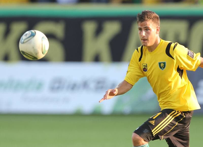 Football. I liga. GKS Katowice - LKS Lodz. 05.08.2012