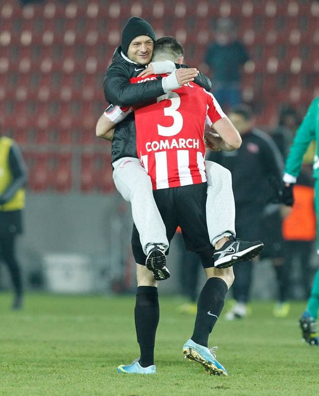 Football. T-Mobile Ekstraklasa. Cracovia Krakow - Lechia Gdansk. 04.12.2013
