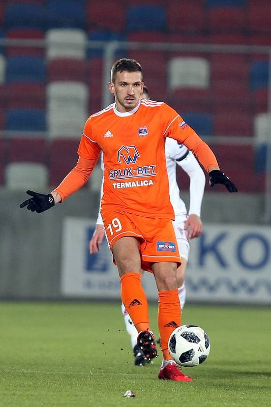 Football. Lotto Ekstraklasa. Gornik Zabrze - Bruk-Bet Termalica Nieciecza. 19.02.2018