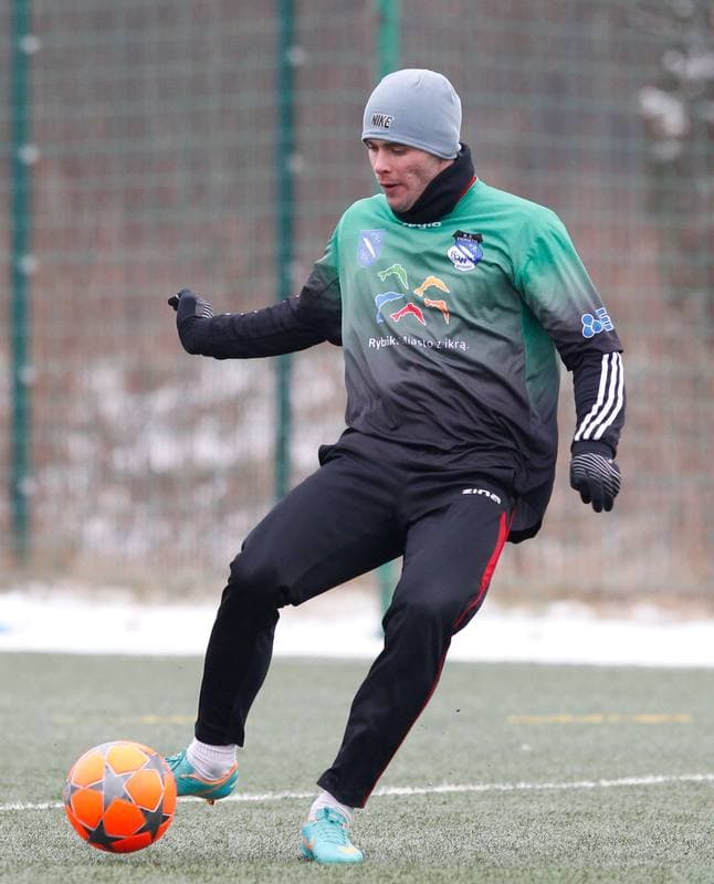 Football. Sparing. Energetyk ROW Rybnik - Rozwoj Katowice. 29.01.2014