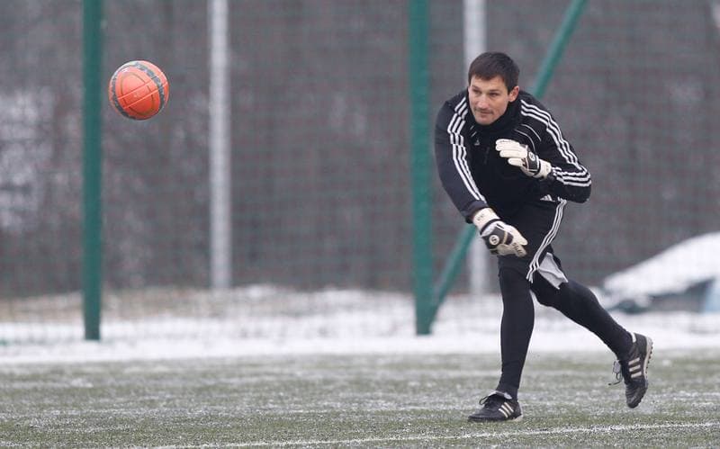 Football. Friendly Match. Podbeskidzie Bielsko Biala - Sandecja Nowy Sacz. 23.01.2014