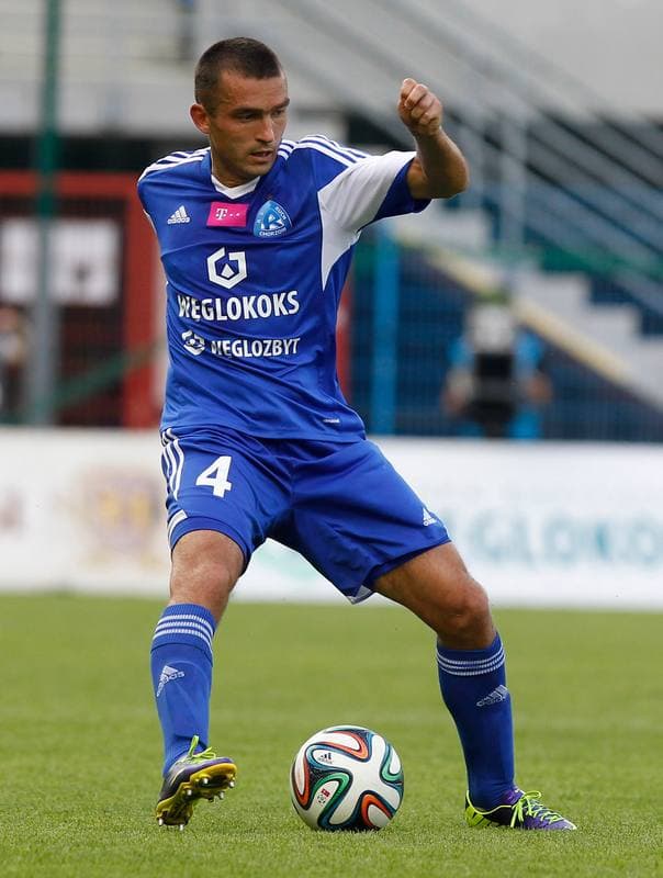 Football. T-Mobile Ekstraklasa. Ruch Chorzow - Gornik Leczna. 27.07.2014