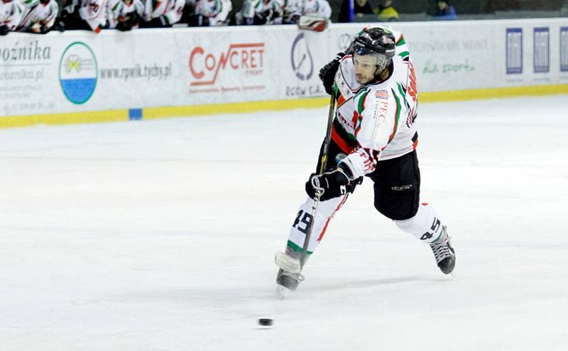 Ice Hockey. Polska Hokej Liga. GKS Tychy - Ciarko KH Sanok. 23.01.2015