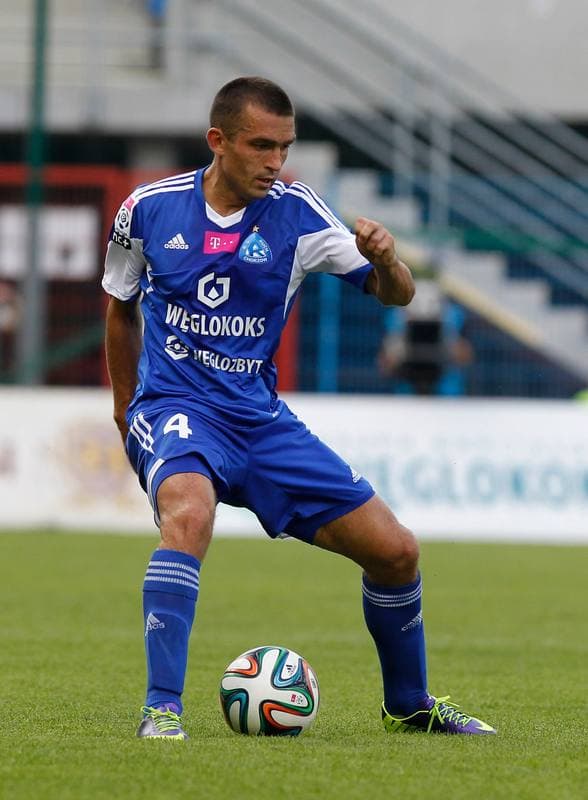 Football. T-Mobile Ekstraklasa. Ruch Chorzow - Gornik Leczna. 27.07.2014