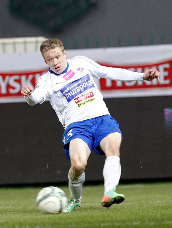 Football. PKO BP Ekstraklasa. Podbeskidzie Bielsko Biala - Pogon Szczecin. 17.08.2015