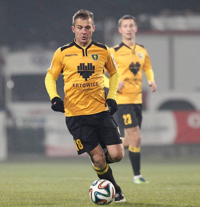 Football. I Liga. Sandecja Nowy Sacz - GKS Katowice. 31.10.2014