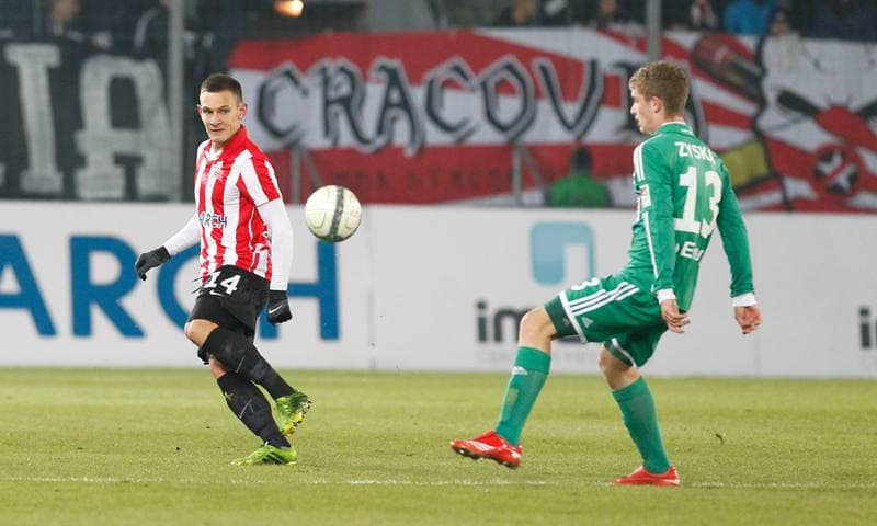 Football. T-Mobile Ekstraklasa. Cracovia Krakow - Lechia Gdansk. 04.12.2013