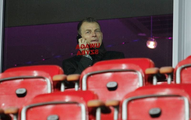 Football. T-Mobile Ekstraklasa. Cracovia Krakow - Zaglebie Lubin. 09.12.2013