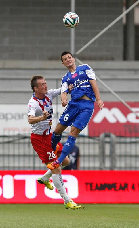 Football. T-Mobile Ekstraklasa. Podbeskidzie Bielsko Biala - Ruch Chorzow. 03.08.2014