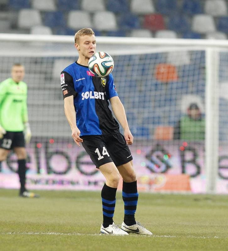 Football. T-Mobile Ekstraklasa. Podbeskidzie Bielsko Biala - Zawisza Bydgoszcz. 14.12.2014