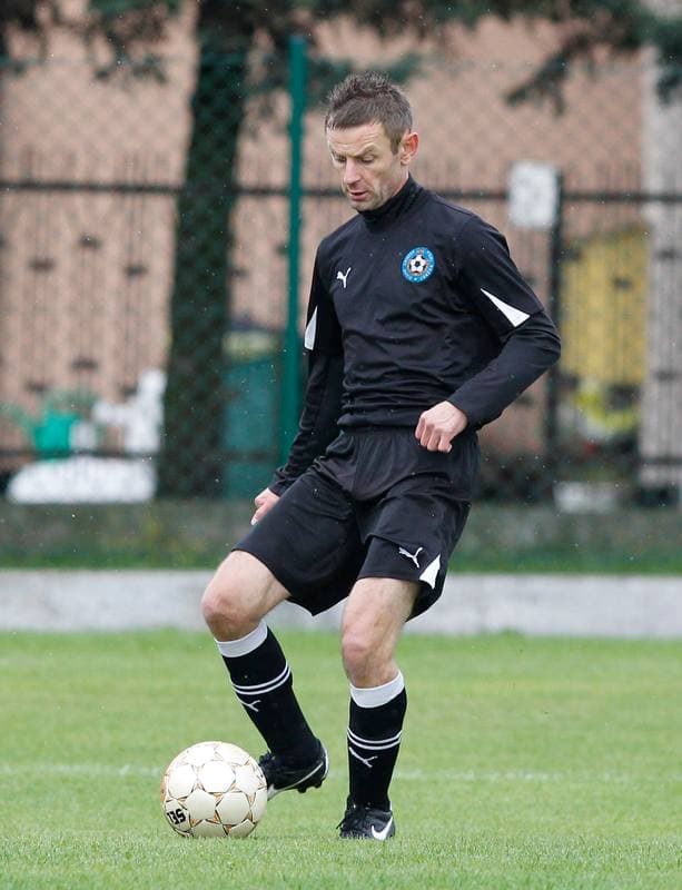 Football. Puchar Polski. Strazak Mikolow - Reprezentacja Slaska Oldboyow. 09.09.2014