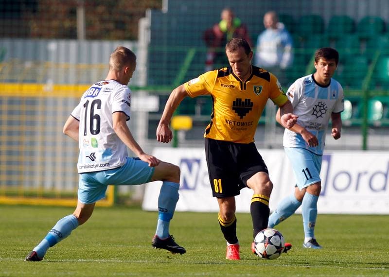 Football. I Liga. GKS Katowice - Stomil Olsztyn. 18.10.2014