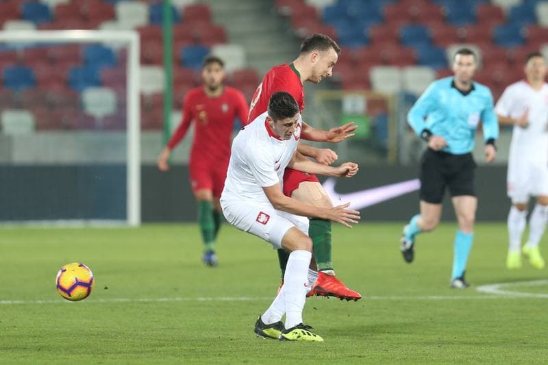 Football. European Championship U21. Poland - Portugal. 16.11.2018