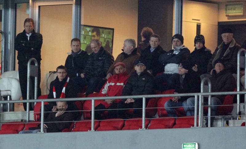 Football. T-Mobile Ekstraklasa. Cracovia Krakow - Zaglebie Lubin. 02.03.2012