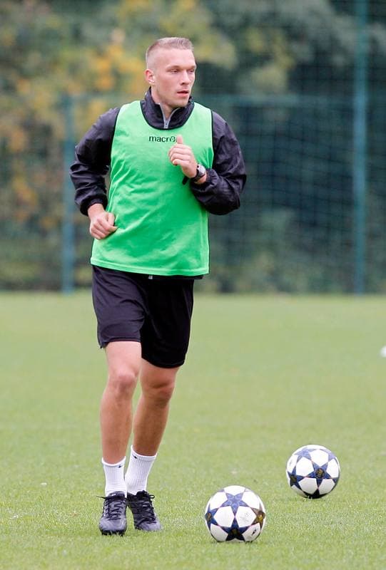 Football. GKS Katowice. Training. 19.01.2015