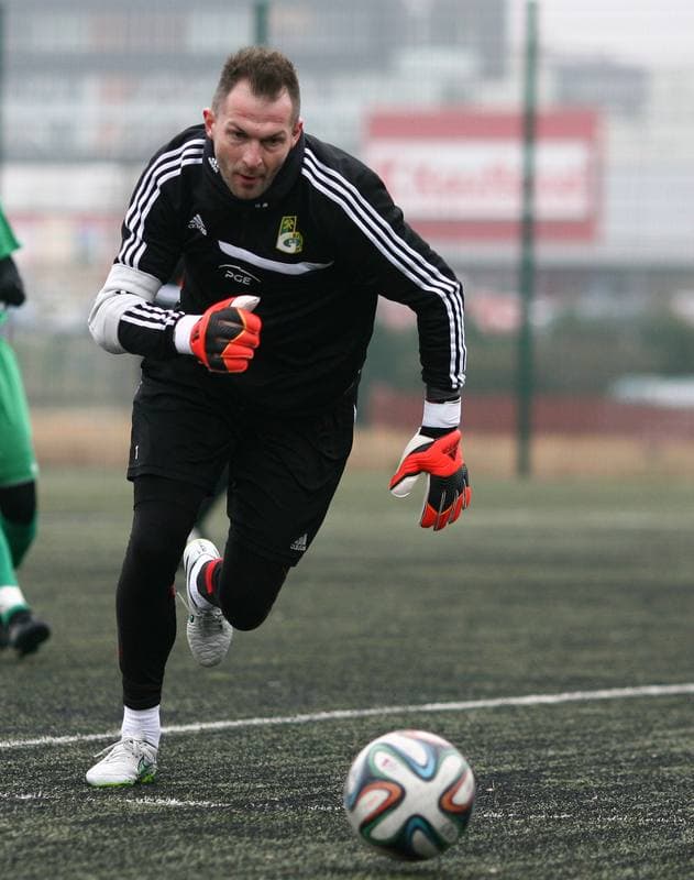 Football. Friendly Match. GKS Belchatow - GKS Katowice. 21.02.2015