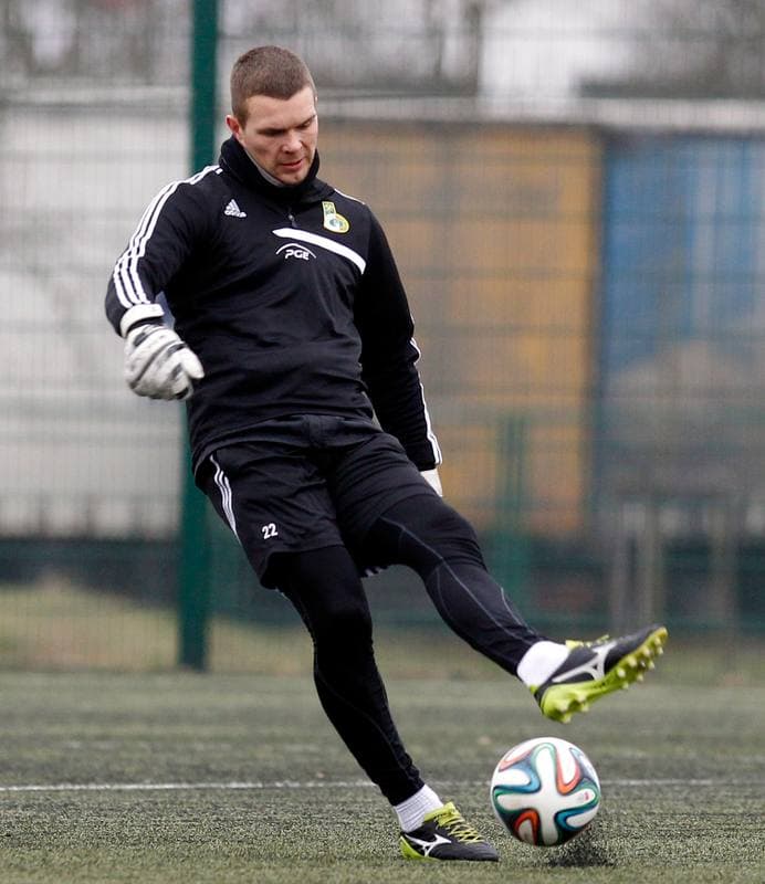 Football. Friendly Match. GKS Belchatow - GKS Katowice. 21.02.2015