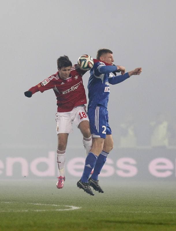 Football. T-Mobile Ekstraklasa. Ruch Chorzow - Wisla Krakow. 13.12.2014