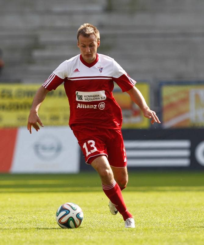 Football. Friendly Match. Gornik Zabrze - MFK Ruzomberok. 10.10.2014