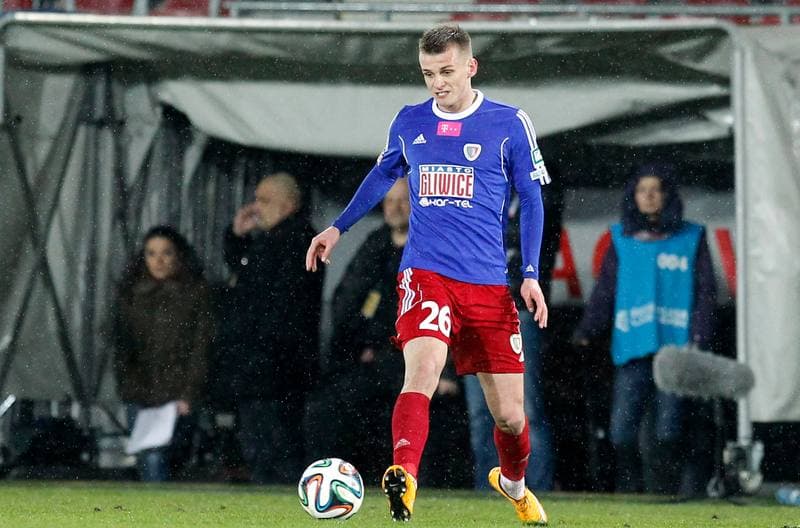 Football. T-Mobile Ekstraklasa. Cracovia Krakow - Piast Gliwice. 13.03.2015