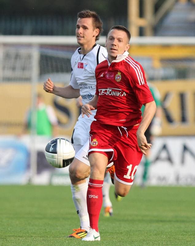 Football. PKO BP Ekstraklasa. Gornik Zabrze - Wisla Krakow. 17.10.2010