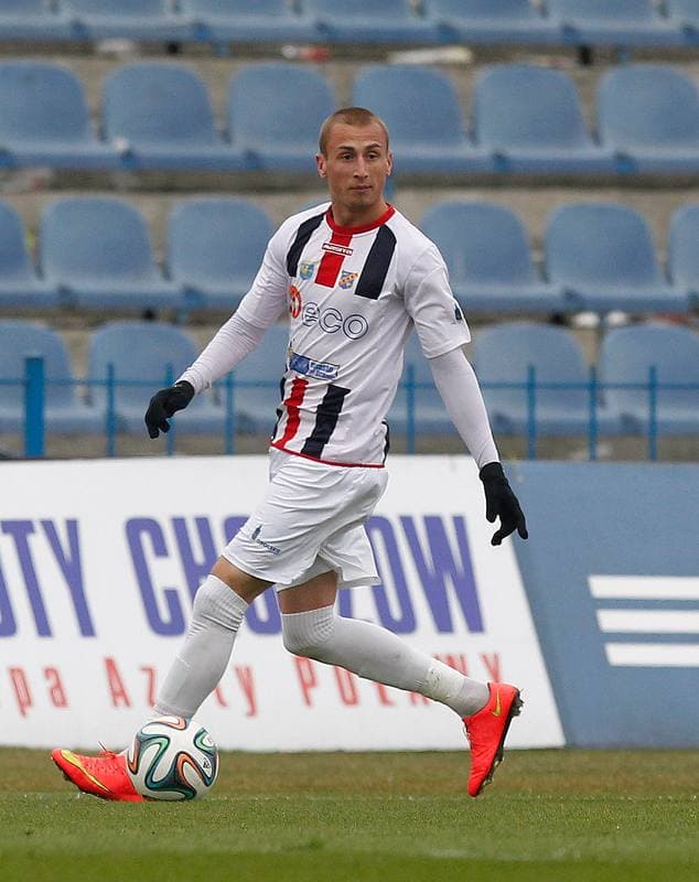 Football. III Liga Opolsko Slaska. Ruch II Chorzow - Odra Opole. 22.03.2015