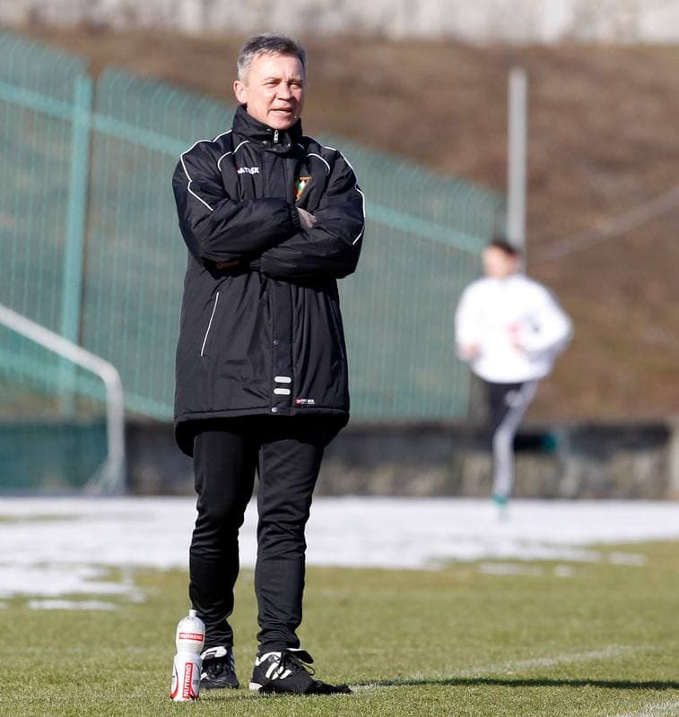 Football. Friendly Match. Zaglebie Sosnowiec - Legia II Warsaw. 21.02.2015