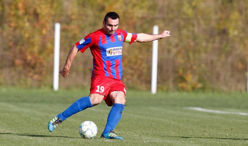 Football. III Liga Slaskopolska. Szombierki Bytom - Polonia Bytom. 25.10.2014