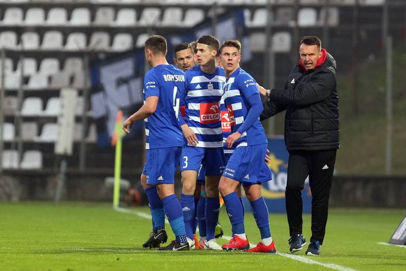 Football. Lotto Ekstraklasa. Zaglebie Sosnowiec - Wisla Plock. 13.04.2019