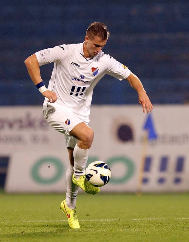 Football. SYNOT LIGA. Banik Ostrava - FC Hradec Kralove. 01.11.2014