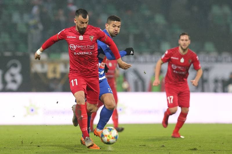 Football. Lotto Ekstraklasa. Zaglebie Sosnowiec - Wisla Plock. 13.04.2019