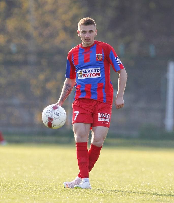 Football. III Liga Opolsko Slaska. Grunwald Ruda Slaska - Polonia Bytom. 29.04.2015