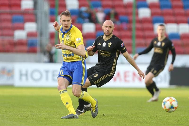 Football. Lotto Ekstraklasa. Gornik Zabrze - Arka Gdynia. 22.04.2019