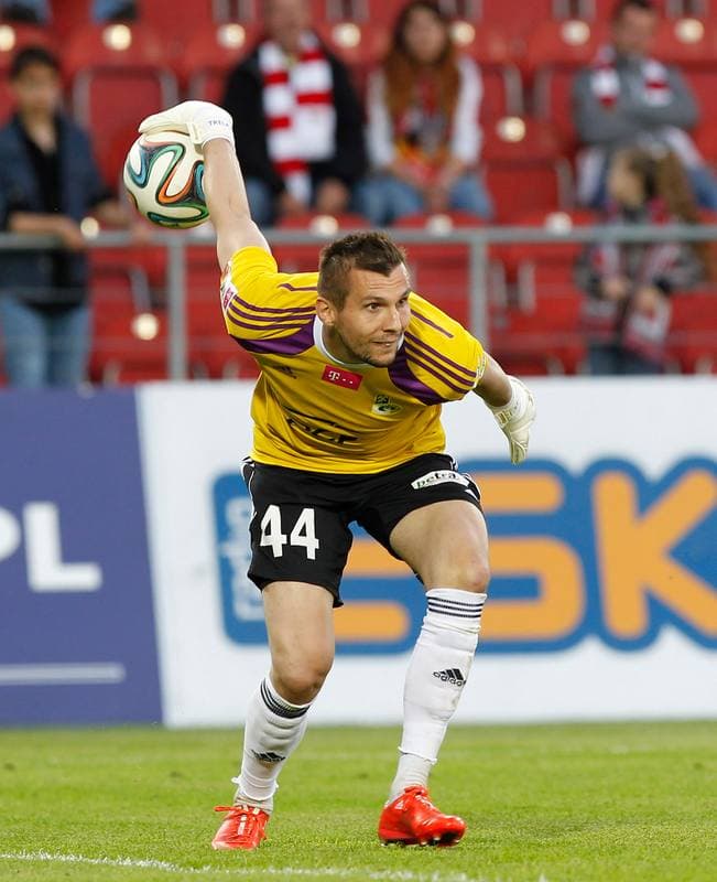Football. T-Mobile Ekstraklasa. Cracovia Krakow - GKS Belchatow. 10.05.2015