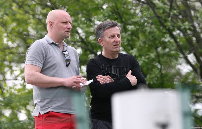 Football. III Liga Opolsko Slaska. Grunwald Ruda Slaska - Szombierki Bytom. 09.05.2015