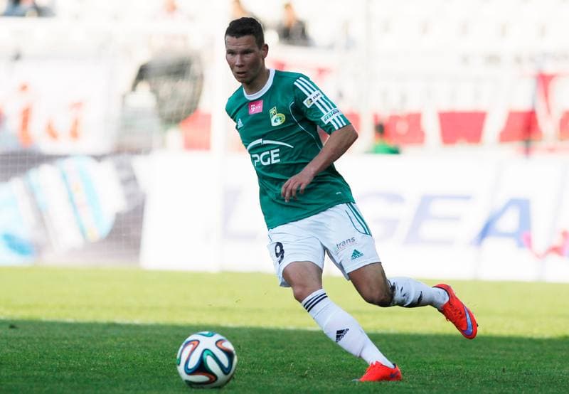Football. T-Mobile Ekstraklasa. Cracovia Krakow - GKS Belchatow. 10.05.2015