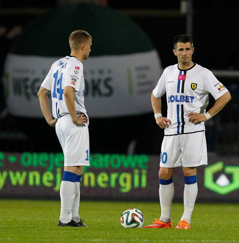 Football. T-Mobile Ekstraklasa. Ruch Chorzow - Zawisza Bydgoszcz. 05.06.2015