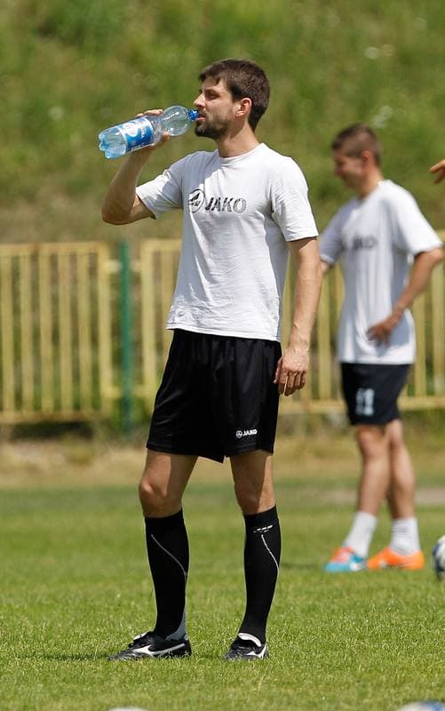 Football. Rozwoj Katowice. Training. 02.07.2015