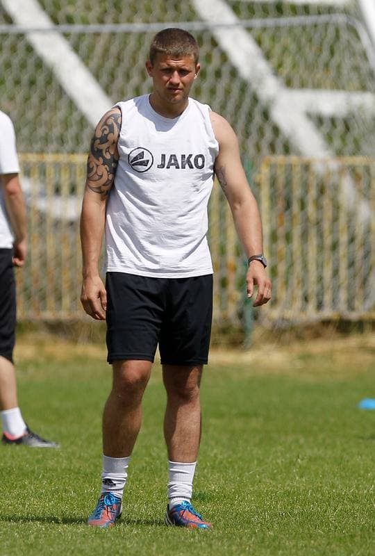 Football. Rozwoj Katowice. Training. 02.07.2015