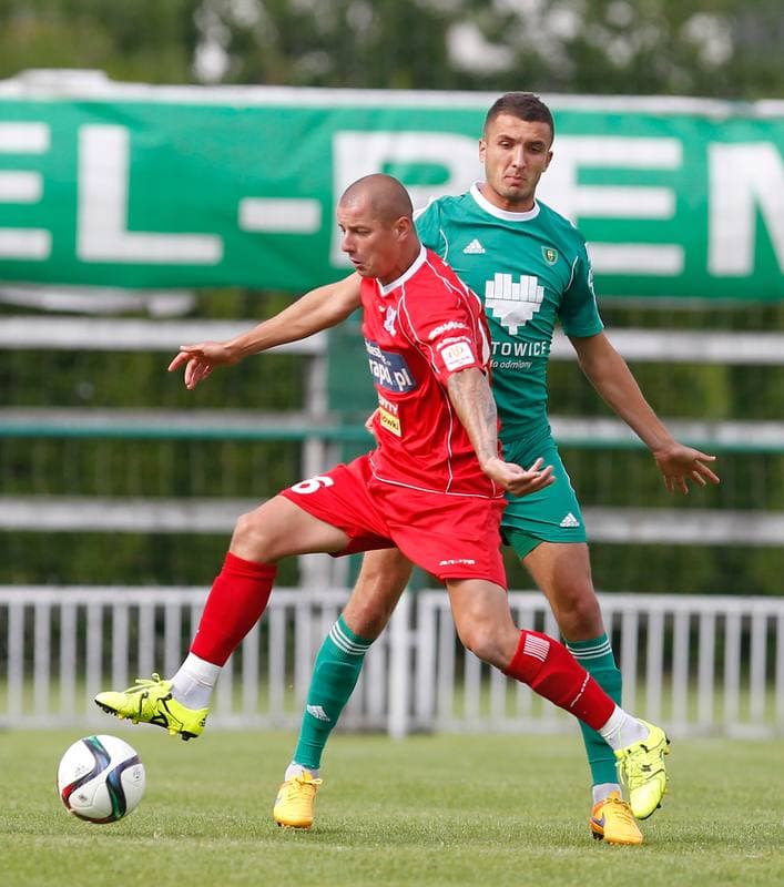 Football. Friendly Match. Podbeskidzie Bielsko Biala - GKS Katowice. 10.07.2015
