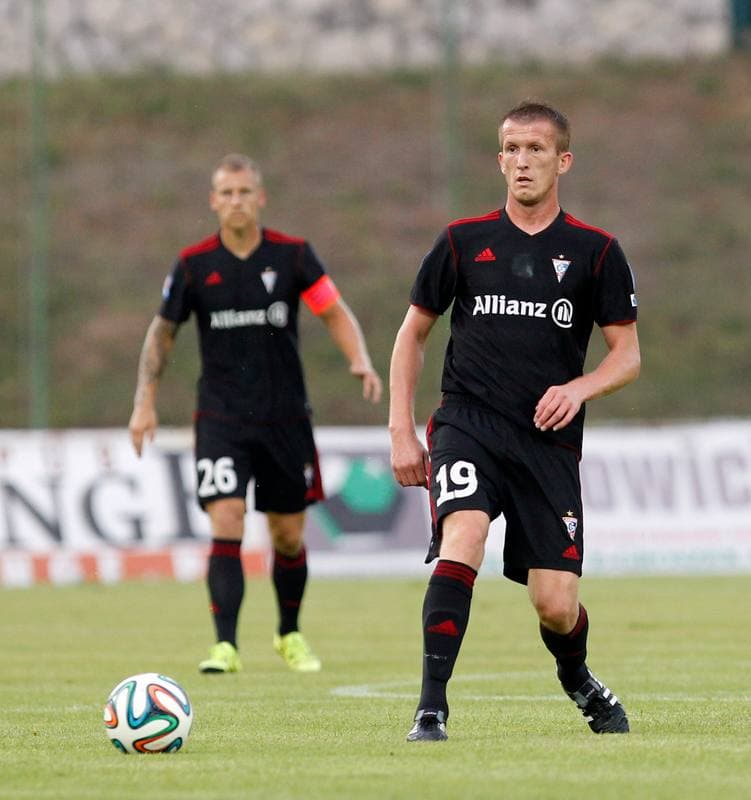 Football. Sparing. Zaglebie Sosnowiec - Gornik Zabrze. 18.01.2014