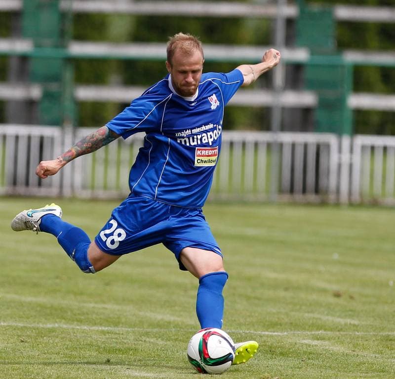 Football. Sparing. Podbeskidzie Bielsko Biala - LZS Piotrowka. 24.06.2015